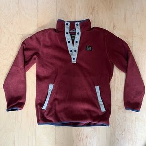 Burton Burgundy Fleece
